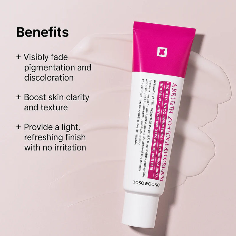 Arbutin 7% + Tranexamic Acid 4% Cream
